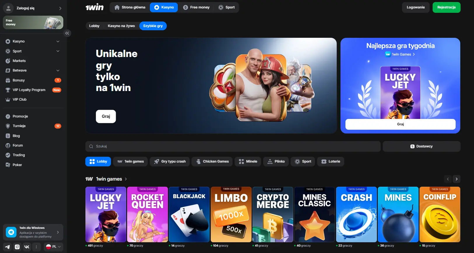 1win Casino: pakiet powitalny do 500% i warunki obrotu